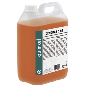 DENGRAS C S/E. Desengrasante concentrado sin espuma garrafa 5L.                                                                                                                                                                                